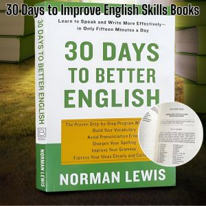 Improve English Skills In 30 Days Reference Book Suitable For Adults Comprehensive English Self Study Encyclopedia Reference Book