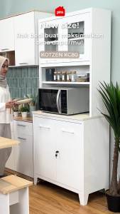PIRA - KOTZEN MKC 120 Lemari Dapur Besi / Rak Dapur Besi / Kitchen Set Besi