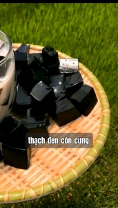 Bột thạch đen Sương Sáo làm từ cây thạch đen 100% từ thiên nhiên- Đặc sản Lạng Sơn - Hàng xuất khẩu loại 1 - Gói 500gr