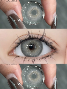 (COD) EYESHARE softlens 2 buah/1  soflen pasang HOLLAND Seri lensa warna softlens color alam Lensa mode GRAY/BROWN/BLUE/GREEN diameter 14.5MM Cocok untuk mata besar Tersedia selama 12 bulan/1 Tahunan