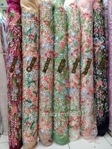 kain/bahan tile garden/kain kebaya
