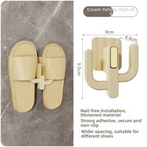 SIVASS | Wall Mounted Drill-Free Shoe Rack