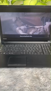 โน๊ตบุ๊คมือสอง Notebook TOSHIBA b45/dn(ram8gb/M2SSD128GB)ขนาด15.6" มีไวฟายในตัว วินโด้พร้อมโปรแกรม