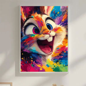 500 1000 1200 2000pcs Colorful Cartoon Rabbit Jigsaw Puzzle For Kids Home Wall Art Creative Gift Family Challenge