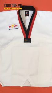 Võ Phục Taekwondo Cổ Đỏ Đen Giá Rẻ