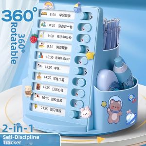 Rotating Large Capacity Multi-functional Creative Pen Holder for Students