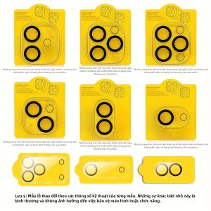 TAOYUNXI | Miếng Dán Kính Cường Lực Bảo Vệ Camera Sau HD Cho iPhone 16 Pro 15 17 14 Plus 12 Mini 11 13 Max Chống Xước Phủ Toàn Diện