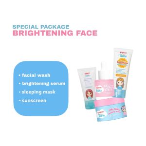Paket Perawatan Wajah PIGEON TEENS BRIGHTENING FACE 4 IN 1