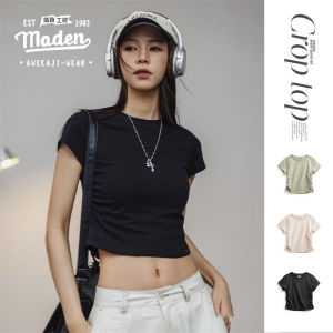 MADEN Women's 2024 Summer Work-Style Youth Pleated Waist Collection