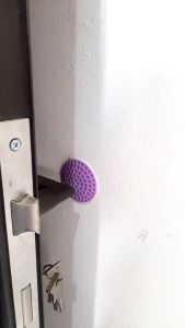 Silicone bantalan pelindung penahan pintu tembok dinding karet