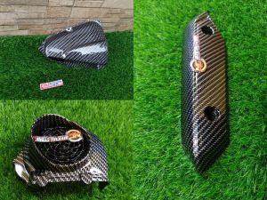 (3)PCS NON ESP BEAT KNALPOT KIPAS FILTER CARBON