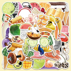 Inspiration Burst Stickers 50pcs Funny Original Creative Mobile Phone Case Scrapbook Waterproof Decorative Decals