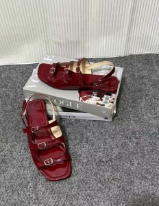 Sandal Teplek Wanita Runnika Model Terbaru dengan Gesper Tali Belakang - Karet Flat Shoes Hak 1cm - Sendal