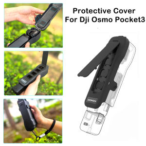 Sheingka For DJI Osmo Pocket 3 Protective Case Camera Lens Screen Protector Anti-fall Flip Cover Quick Release Case Accessories
