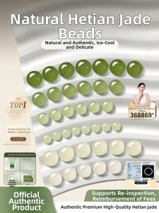 BAXIANGMENG | Natural Jade Loose Beads