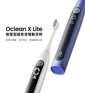 Oclean X Lite Electric Toothbrush Smart Screen Display Series 5 IPX7 Track Brushing Areas Whitening Cleaning Guide in Brushing Teeth Bristong Elktriko