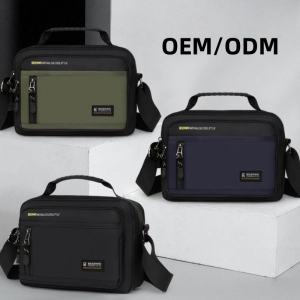 กระเป๋าเดินทางผู้ชายกระเป๋าสะพายข้างกระเป๋าเก็บของขนาดใหญ่ธุรกิจกระเป๋าสะพายหลายกระเป๋าสำหรับทำงานการเดินทางกิจกรรมกลางแจ้งสายรัดปรับระดับได้