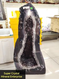 Natural Super High Gred Brazil Amethyst Cave Ornament