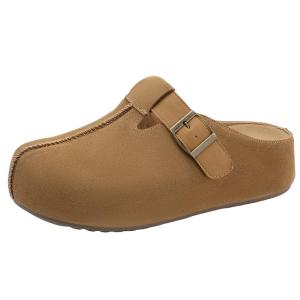 Josiny | Height Increasing Easy Wear Thick-soled Mules