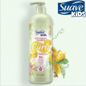 พร้อมส่ง แชมพู /ครีมนวด ผมเด็ก สำหรับผมหยิกฟู Suave Kids For Curls Detangling Conditioner/ Shampoo 488 mL ราคา 490- บาท