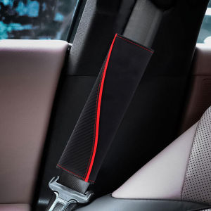 1/2ชิ้นที่หุ้มเข็มขัดนิรภัยในรถยนต์อุปกรณ์เสริมเบาะ Comfort สะพายไหล่สำหรับ Honda City Accord Cr-V Jazz พอดีกับ Civic CR-Z ชัดเจนเครื่องปรับอากาศรถยนต์