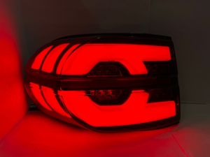 Toyota FJ Cruiser Led Tail Lamp Led Light Bar Smoke V2 2007 2016