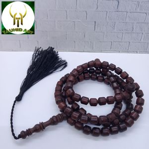 tasbih kayu galih asem original motif Marjan Fs024