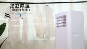 Điều hòa di động có bánh xe và điều khiển từ xa - Điều hòa cây đứng đa năng