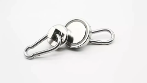 COD KIRIM CEPAT Taffware Magnet Hook Gantungan Barang Serbaguna Carabiner Neodymium 69kg - L42