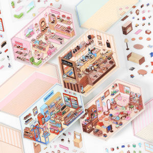 Cute Hand-drawn Illustration DIY Fun Decorative Stickers