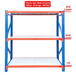 Heavy-duty Multi-level Steel Storage Rack