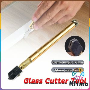 KLIMO Glass Cutter Mirror Floor Tile Cutting Carbide Tip Professional Tool