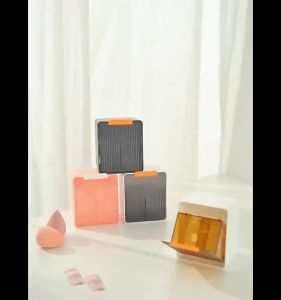 Giá đỡ tăm bông treo tường cao cấp không cần khoan đục tiện lợi và bền bỉ