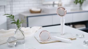 FORPPIN Filter Shower Head (2 Stage Filtration) Chrome