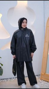 RAINCOAT JAS HUJAN Dewasa Terbaik Pria Wanita GRACIO Mantel Anti Rembes