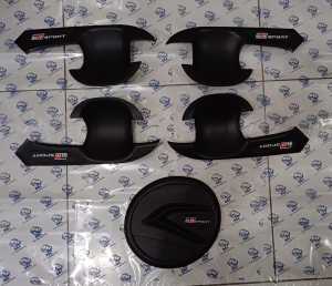 Cover Outer Plus Tutup Bensin All New Agya/Ayla 2023up Hitam Doff