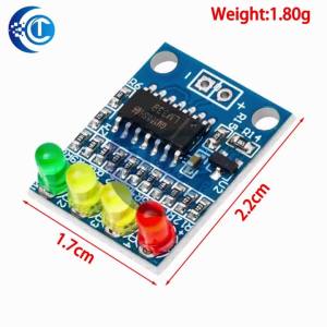 4 - Segment LED Power & Battery Indicator Level Audio Module! 4 - Digit Light Color Separation 12V Detection KA2284