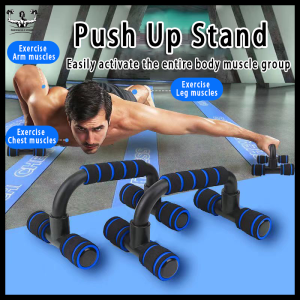 Push Up Stand 2PCS/Set Portable Push Up Inclined Bar Gym Fitness Chest Bar Body Muscle Exercise Non-slip Push-Ups Stands Bars Tool Chest Training Equipment Tekan Tubi Senaman 俯卧撑支架