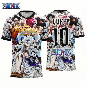 Bandai | 2026 One Piece Graphic T-shirt Japanese Anime Football Jerseys Sports Dry Quickly Mens T-Shirt Childrens Clothing Tee Woman