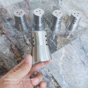 PEREDAM knalpot racing DB KILLER inlet 50mm dan 38mm