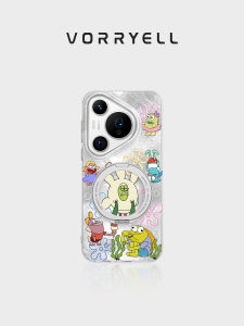 VORRYELL | Cute Cartoon Phone Case With Stand MagSafe Charging Not Sticky