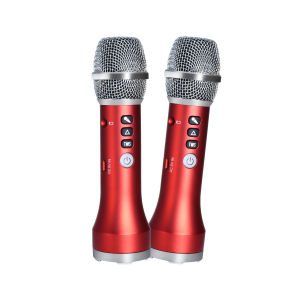 Micro Hát Karaoke Không Dây 20W Với Đèn LED Âm Thanh Thần Kỳ Di Động Tại Nhà KTV Đảng Hát Loa Phát Thanh Người Lớn/Trẻ Em Quà Tặng Cầm Tay Micro Năng Động