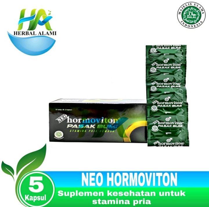 Neo Hormoviton Pasak Bumi ( Per Strip ) - Multivitamin / Stamina Pria