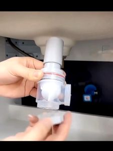 Flexible Drainage Tube Universal Sink Sewer Pipe P-Trap Bathroom Kitchen Accessories Hose Sink Basin Pipes