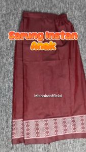 Sarung Instan Anak Polos Sabuk Kabilah Series