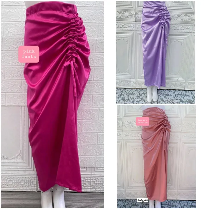 ROK%20SERUT%20VIRAL%20KOREAN%20LOOK%20BAHAN%20SATIN%20VELVET%20PREMIUM%20-%20Image%203
