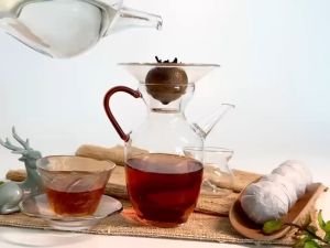 【马来西亚现货】小青柑茶壶 XiaoQingGan Tea Pot 300ML 耐高温 耐热 高硼玻璃 经典 优雅 茶海 分茶器 冷泡热泡