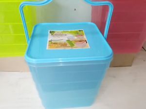 Toples plastik segi empat dengan gagang TSHS8930 / Lovenia / Plastik