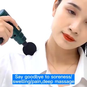 Massage Gun Professional Electric Mini Muscle Massager Relax Vibration Fascia Gun Muscle Fascia Gun