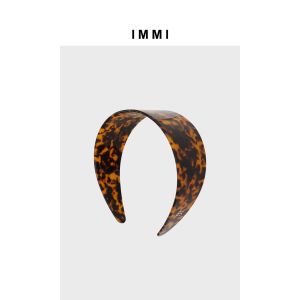 IMMI | Spring Summer Vintage French Style Acetate Bejeweled Wide Hairband